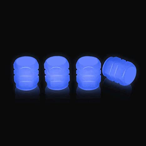 Fluorescent Valve Caps for Cars & Motorcycles